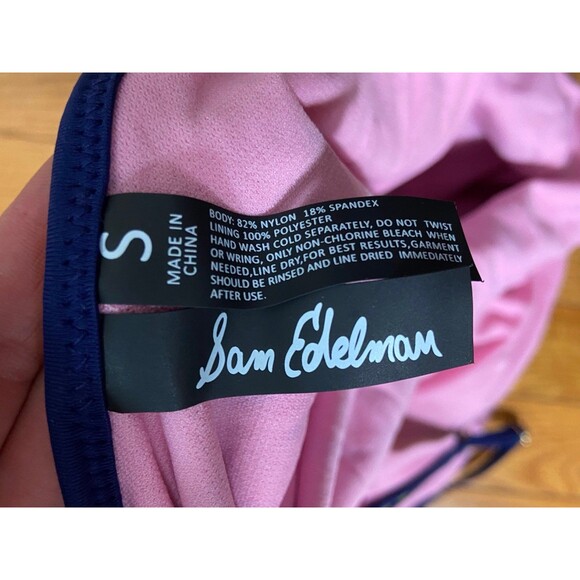 Sam Edelman Rafia Bathing‎ Suit NEW Small - Picture 6 of 8